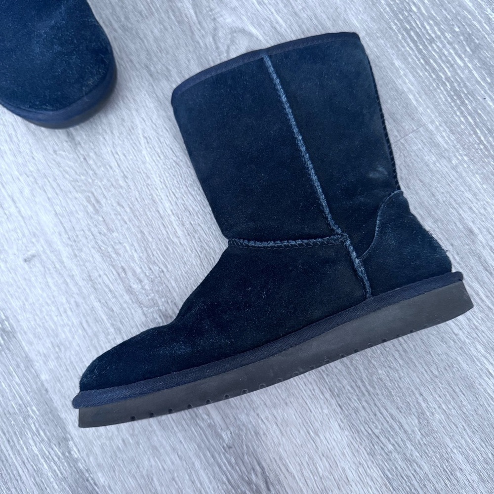 Koolaburra by UGG Black Ankle Boots Warm Winter Cold Classic Neutral Size 7